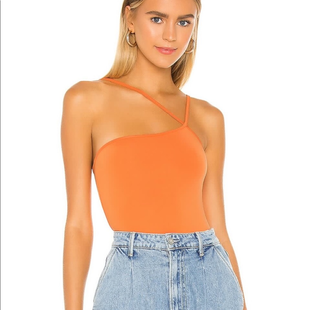 Revolve Superdown Taryn Asymmetric Bodysuit
